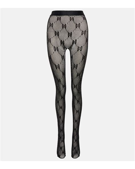 gucci rhinestone tights|genuine gucci tights.